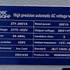 Estabilizador de voltaje trifásico 380V 20kVA 16kW ZTY Enersafe (regulación ± 3%)