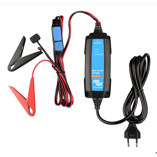 Cargador de baterías inteligente 12V 7A Máx. con Bluetooth 12/7 IP65 Victron (para baterías AGM, GEL, VRLA y de electrolito líquido)