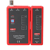 Probador de cables de red RJ45 RJ11 BNC Ethernet, teléfono y coaxial UT681C UNI-T