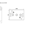 Batería 6V 225Ah Ciclo Profundo electrolítica FLA GC2-6/225 DACAR