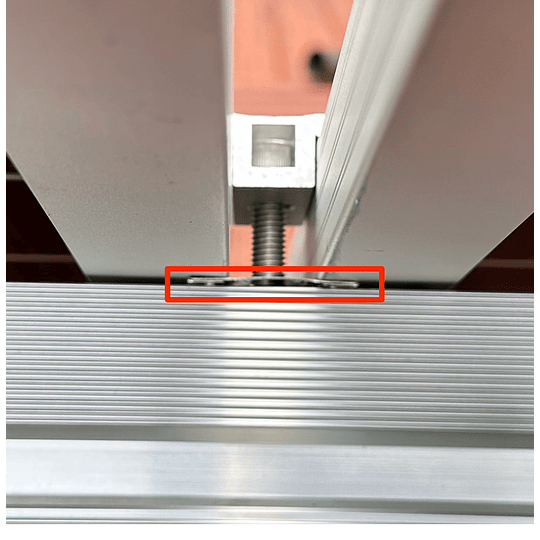 Clip de puesta a tierra dentado para aterrizar a tierra 02 paneles solares (pletina dentada)