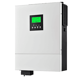 Inversor Cargador Solar 24V DC 4.2kVA Onda Sinusoidal Pura 220V AC con Controlador Solar MPPT Axpert VM II Premium+ 4.2K Voltronic (Transf. Automática UPS) (Carg. Red 100A / Solar 60-450V 5kW/P) Wi-Fi