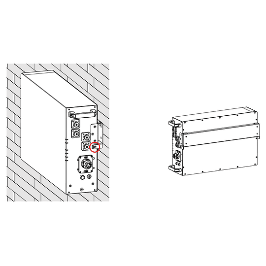 Batería de Litio 48V (51.2V) 5.12kWh Anticorrosión C5-M e IP65 Ciclo Profundo Fidus Pylontech Industrial de alto rendimiento con tecnología de última generación LiFePO4