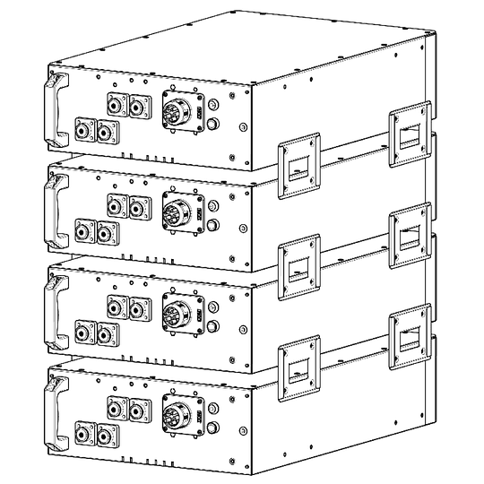 Batería de Litio 48V (51.2V) 5.12kWh Anticorrosión C5-M e IP65 Ciclo Profundo Fidus Pylontech Industrial de alto rendimiento con tecnología de última generación LiFePO4