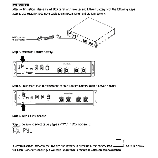 Inversor Cargador Solar 48V DC 6.2kVA Onda Sinusoidal Pura 220V AC con Controlador MPPT Axpert VM II Premium+ 6.2K Voltronic (Transf. Automática UPS) (Carg. Red 100A / Solar 100-450V 6.5kW/P) Wi-Fi