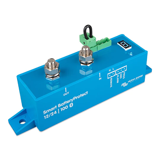 Protector de Batería Inteligente 12/24V 100A Máx. BatteryProtect Smart BP-100 Victron (con Bluetooth y compatible con Litio)