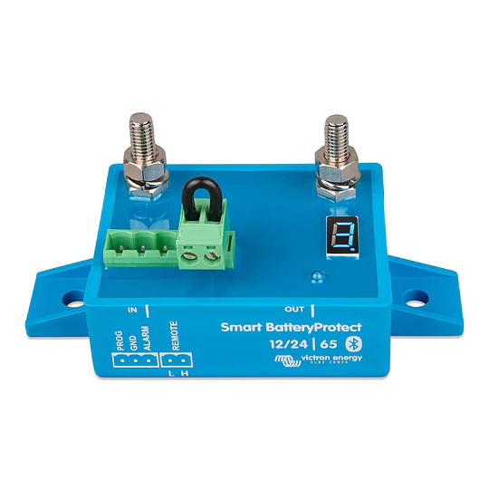 Protector de Batería Inteligente 12/24V 65A Máx. BatteryProtect Smart BP-65 Victron (con Bluetooth y compatible con Litio)