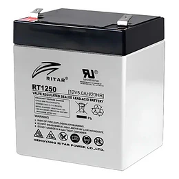 Batería 12V 5Ah Ciclo Profundo AGM (eq. GEL *) RT1250 Ritar