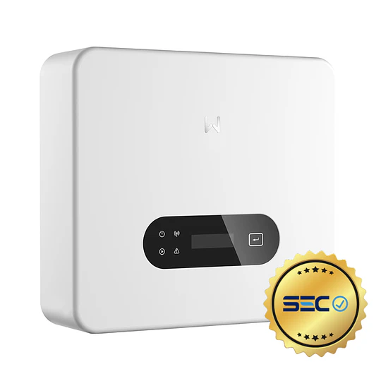 Inversor On-Grid 6000W 220V AC 12kWp con 02 Controladores MPPT independientes 50~560V 20A c/u Máx. con monitoreo WiFi + App GW6K-DNS-G40 GoodWe