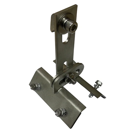 Soporte para Zinc para anclaje paneles solares a techo (en horizontal y ajustable) (tuerca asimétrica)