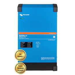 Inversor Cargador 48V DC 5000VA 4000W Onda Sinusoidal Pura 220V AC MultiPlus-II Victron (Transf. Automática UPS) (Carg. Red 70A) (Certificado bajo norma IEC 62040-1)