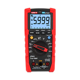 Multitester digital 600V 20A AC/DC True RMS IP65 con LoZ ACV (V), ACV LPF y ACV peak hold UT191E UNI-T