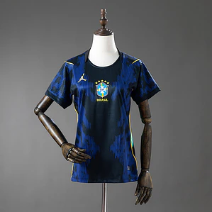 Camisa Feminina - Azul   Brasil 26/27 Torcedor