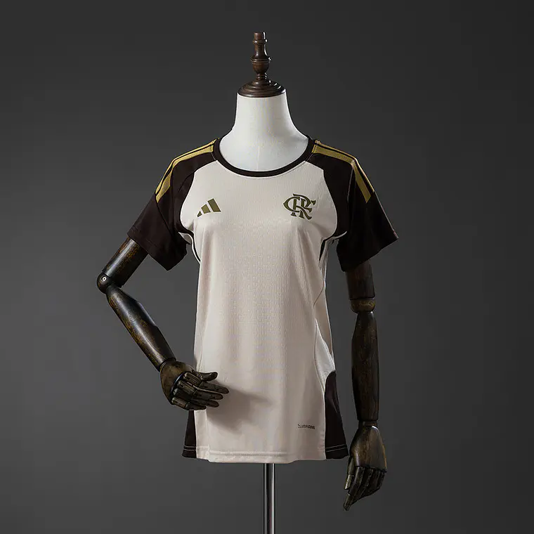 Camisa Feminina Flamengo 2026/27 Branca 1