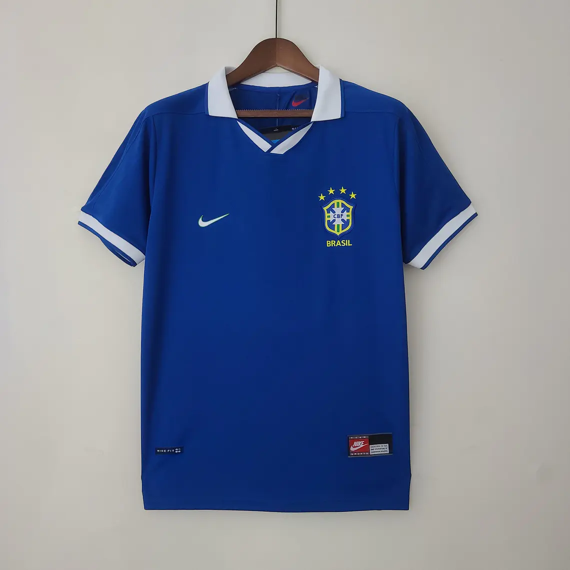 Camisa Brasil Azul 1997 Torcedor 1