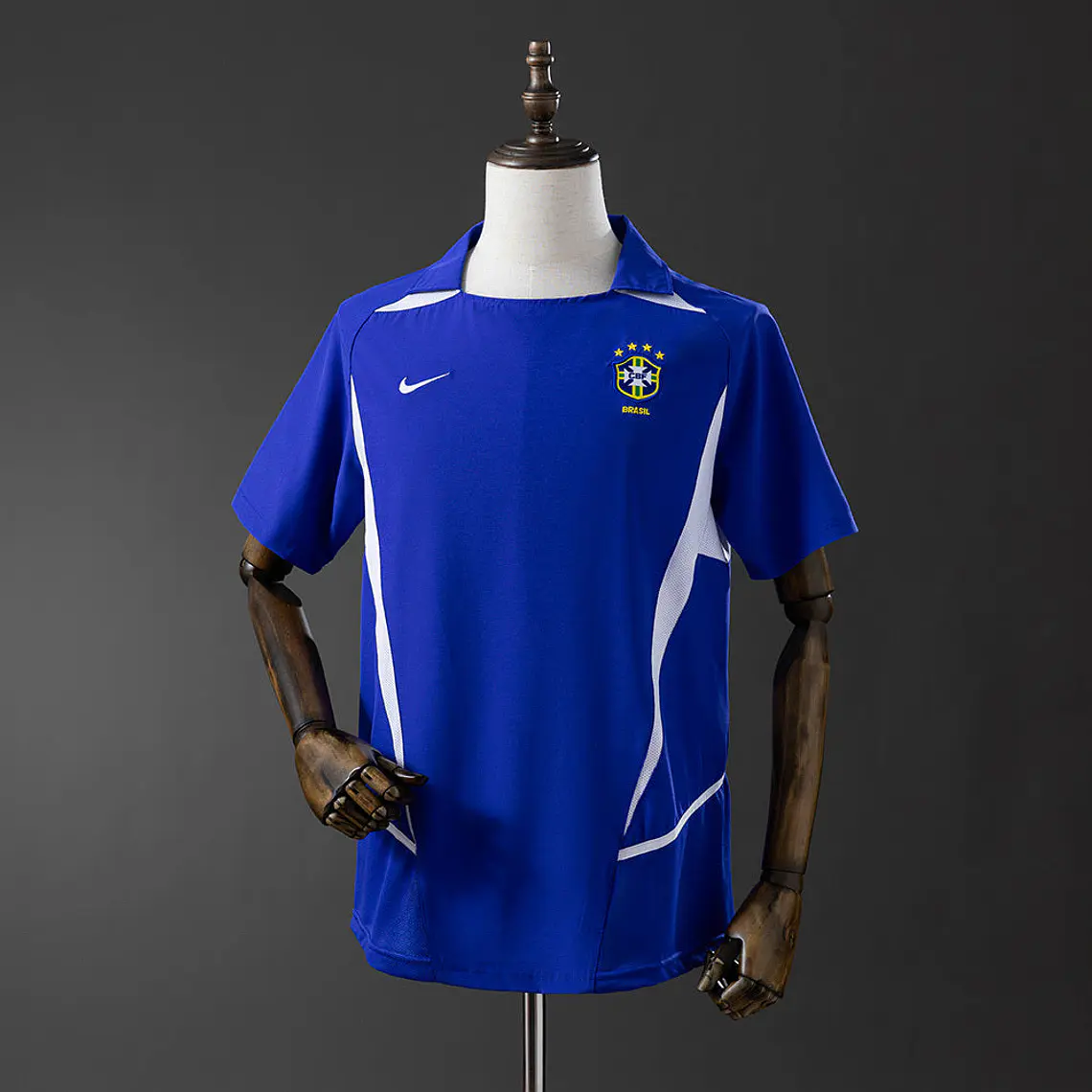 Camisa Brasil Azul 2002 Torcedor 1