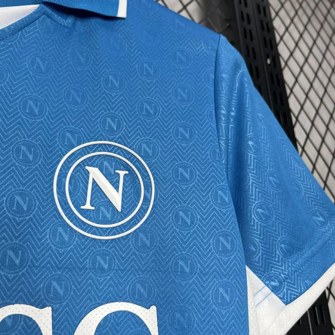 Camisa Napoli Home 24/25 sn° Torcedor 4