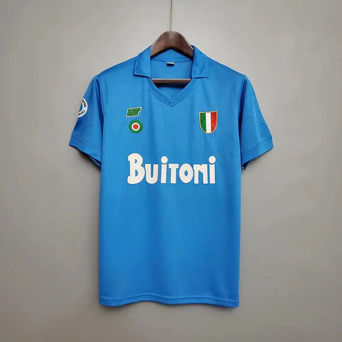 Camisa Napoli Retrô 1987/1988 Azul 1