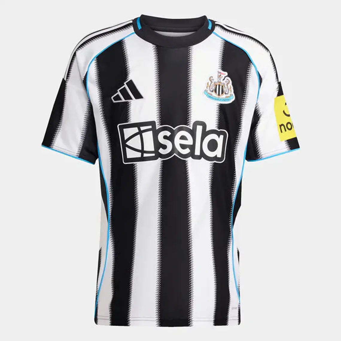 Camisa Newcastle United Home Adidas 25/26 s/n Torcedor Masculina - Preto 1
