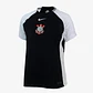 Camisa Nike Corinthians II 25/26 Torcedora Pro Feminina - Preto+Branco - Thumbnail 1