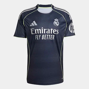 Camisa Real Madrid Away 25/26 s/n Torcedor Adidas Masculina - Azul