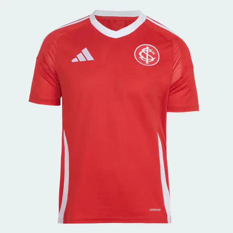 Camisa Internacional I 25/26 Torcedor Adidas Masculina - Vermelho 1