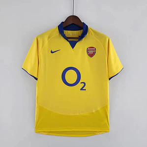 Camisa Retrô ARSENAL 2003-2005 AMARELA