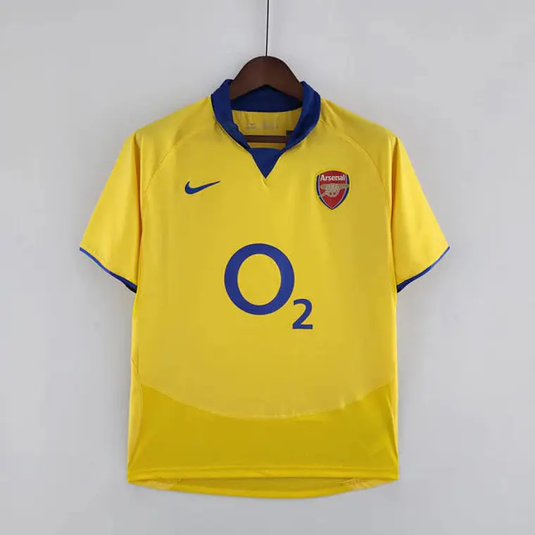 Camisa Retrô ARSENAL 2003-2005 AMARELA 1