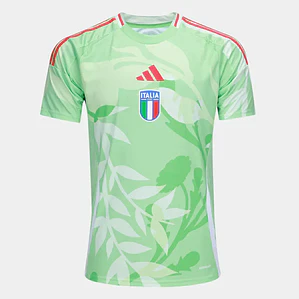 Camisa Italia Away 25/26 s/n Torcedor Adidas Masculina - Verde