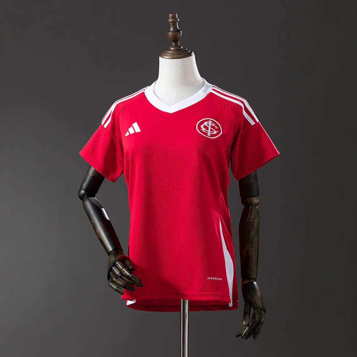 Camisa Internacional I 25/26 Torcedor Adidas Feminina - Vermelho 1