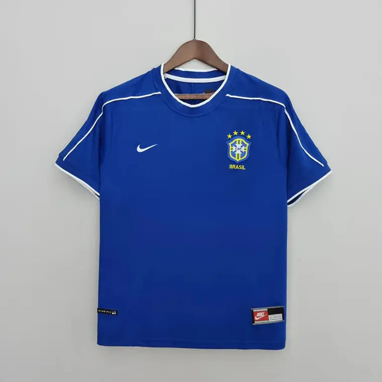 Camisa Retrô Seleção Brasil 1998/98 Away 1