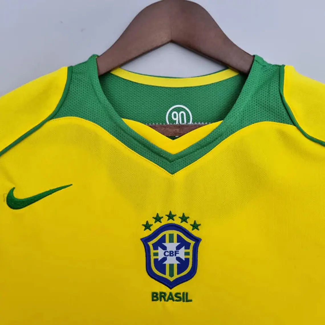Camisa Retrô Seleção Brasil 2004/06 Home 2