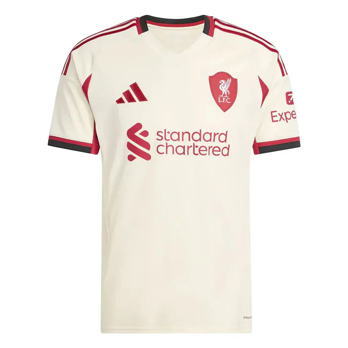 Camisa Liverpool Away 25/26 s/n Torcedor Adidas Masculina - Branco 1