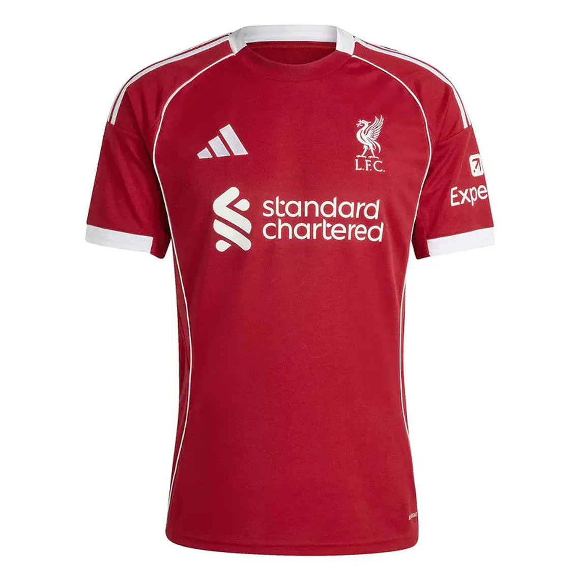 Camisa Liverpool Home 25/26 s/n Torcedor Adidas Masculina - Vermelho 1