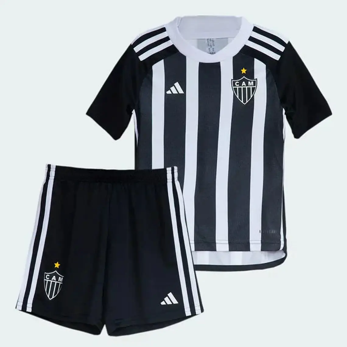 Conjunto Infantil Atlético Mineiro l 2024/25 Listrado - Modelo Torcedor 1