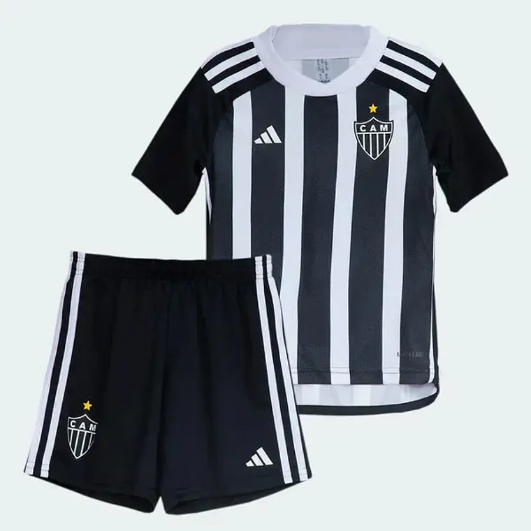 Conjunto Infantil Atlético Mineiro l 2024/25 Listrado - Modelo Torcedor 1
