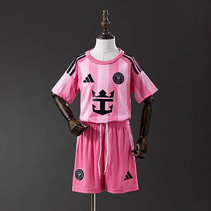 Uniforme Infantil Inter Miami I 25/26 Adidas - Rosa+Pink