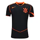 Camisa Corinthians III 25/26 s/n Torcedor Nike Total 90 Masculina - Preto+Laranja - Thumbnail 1