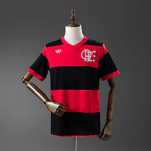 Camisa Home Flamengo 1981 Versão Retrô
