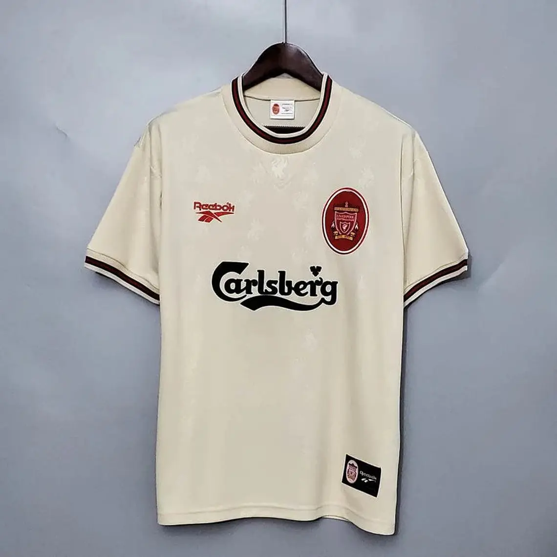 Camisa Liverpool Retrô 1996/1997 Branca - Reebok 1