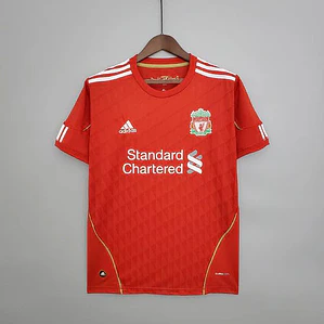 Camisa Liverpool Retrô 2010/2011 Vermelha - Adidas