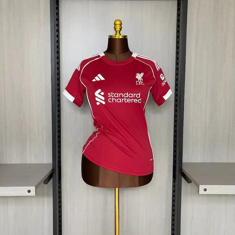CAMISA I FEMININA LIVERPOOL 25/26 ADIDAS 1