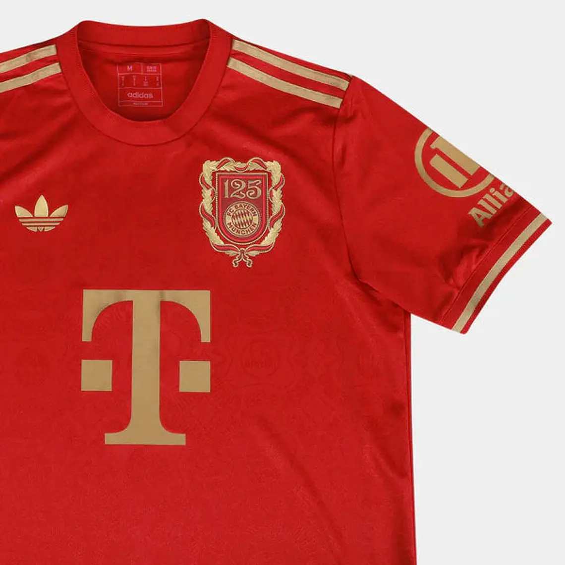 Camisa Bayern de Munique 25/26 Comemorativa 125 Anos Adidas Masculina - Vermelho 2