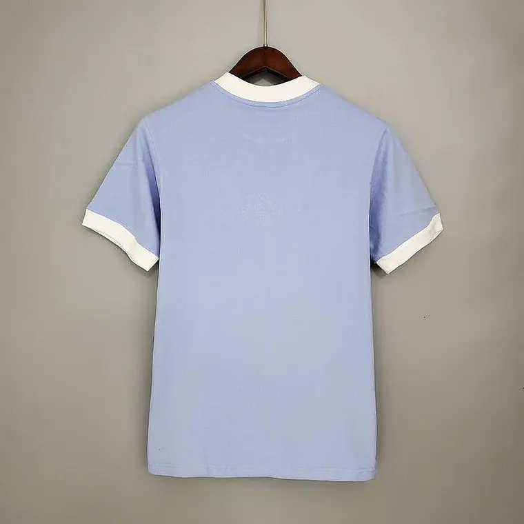 Camisa Manchester City Retrô 1972 Azul 2