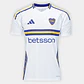 Camisa Boca Juniors Away 2025 s/n° Torcedor Adidas Masculina - Branco+Azul - Thumbnail 1