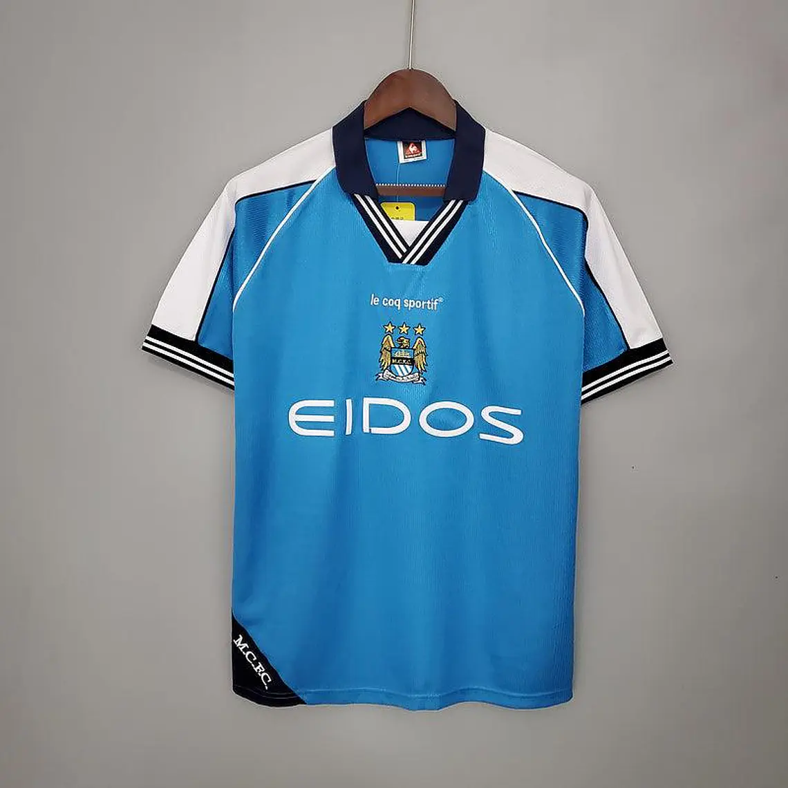 Camisa Manchester City Retrô 1999/2001 Azul 1