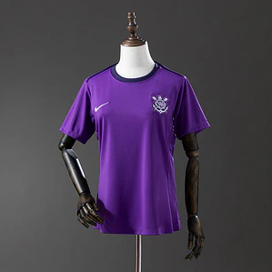 Camisa Roxa Corinthians Feminino 25/26