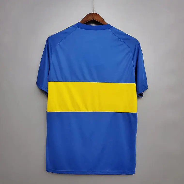 Camisa Boca Juniors Retrô 1981 Azul e Amarela - Adidas 3