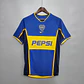 Camisa Boca Juniors Retrô 2002 Azul e Amarela - Nike - thumbnail 1
