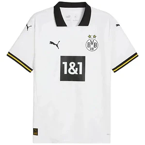 Camisa Borussia Dortmund lll 2024/25 Branca - Modelo Torcedor